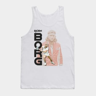 Borg // Retro Tennis Icon Tribute Tank Top